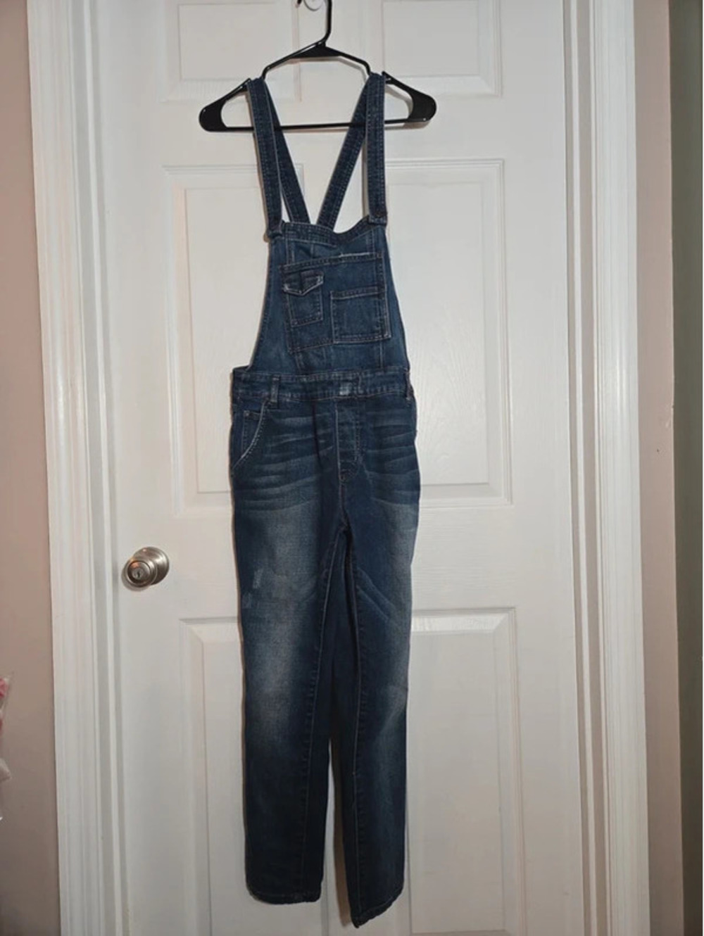 Free People blue Jean overalls size 28 (US 6)